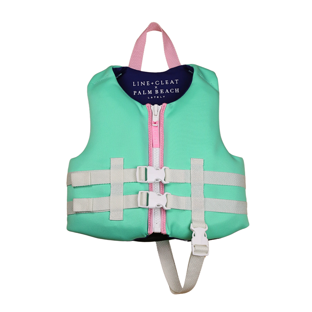 Palm Beach Lately Palm Yacht Preppy Life Jacket for Kids USCG approved PFD Henry Duvall Swimwear