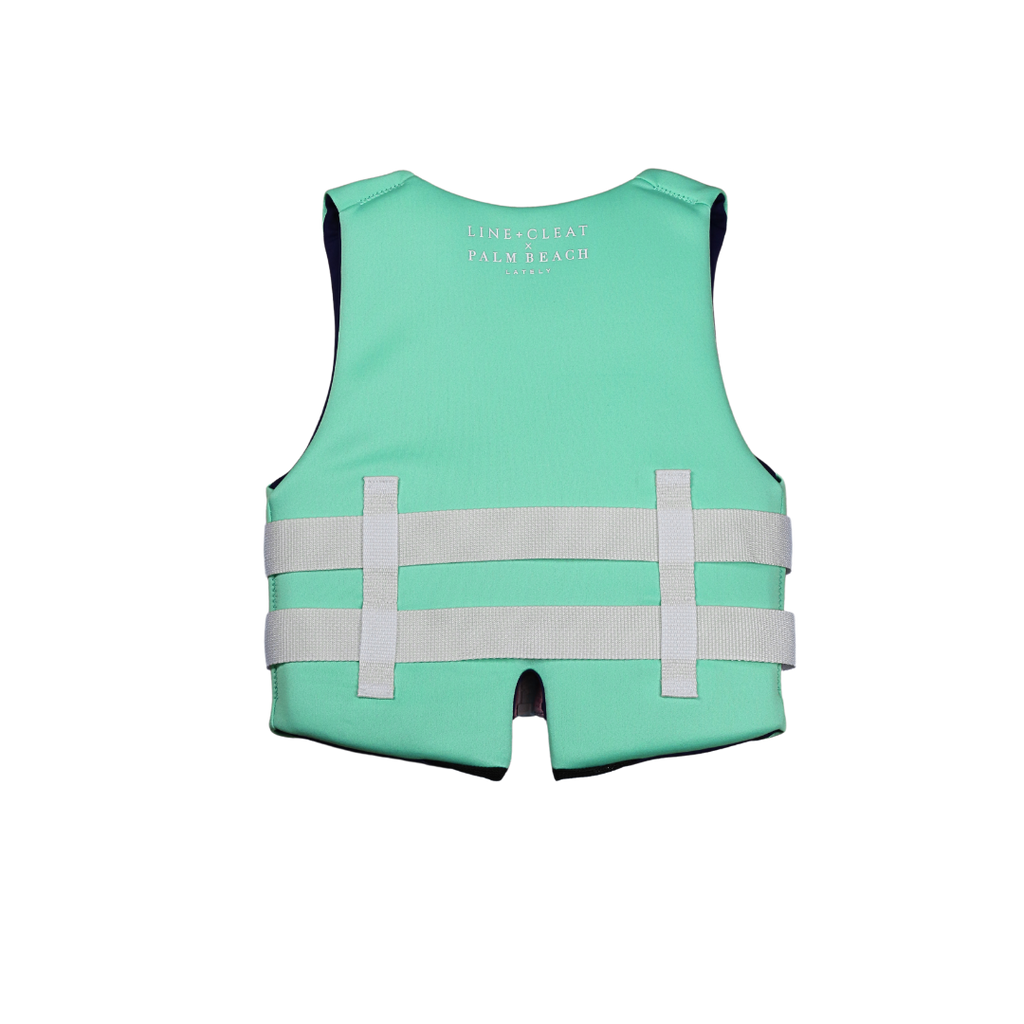 Palm Beach Lately Palm Yacht Preppy Life Jacket for Kids USCG approved PFD Henry Duvall Swimwear